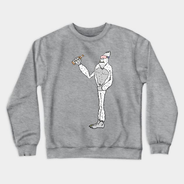 80's Yeti Crewneck Sweatshirt by LK_TK_DESIGNS